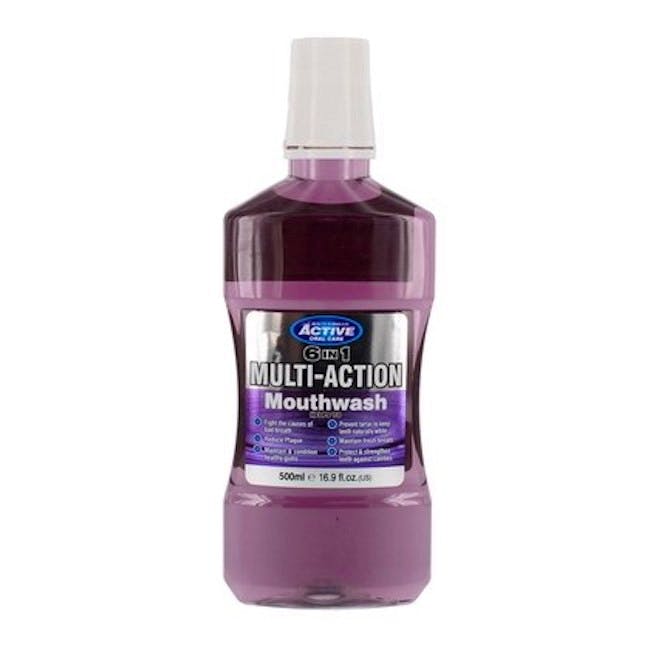 Active Oral Care 6in1 MultiAction Mouthwash 500 ml £1.75