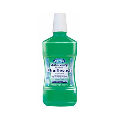 Active Oral Care Anti-Cavity Smooth Fresh Mint Mouthwash 500 ml