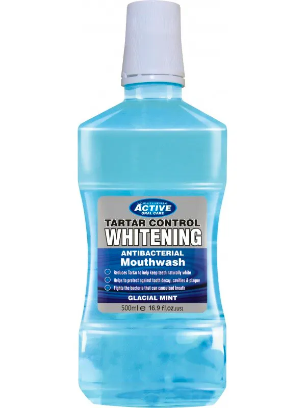 Active Oral Care Tartar Control Whitening Mouthwash 500 ml