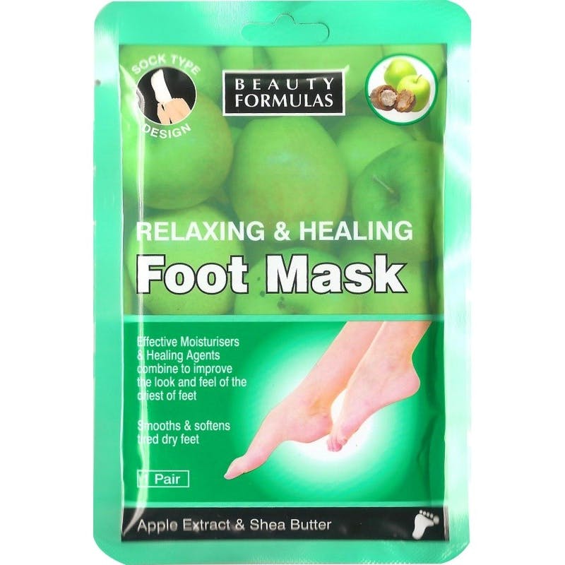 Beauty Formulas Relaxing Foot Mask 1 pari