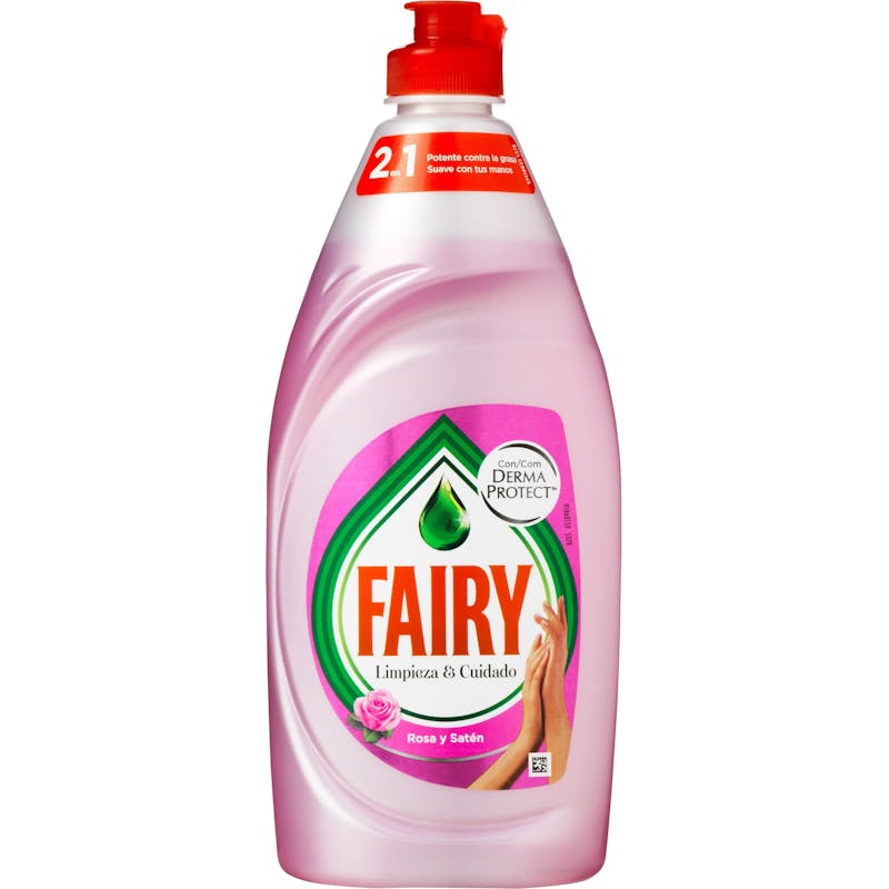 Fairy Clean &amp; Care Dish Soap Rose &amp; Satin 500 ml