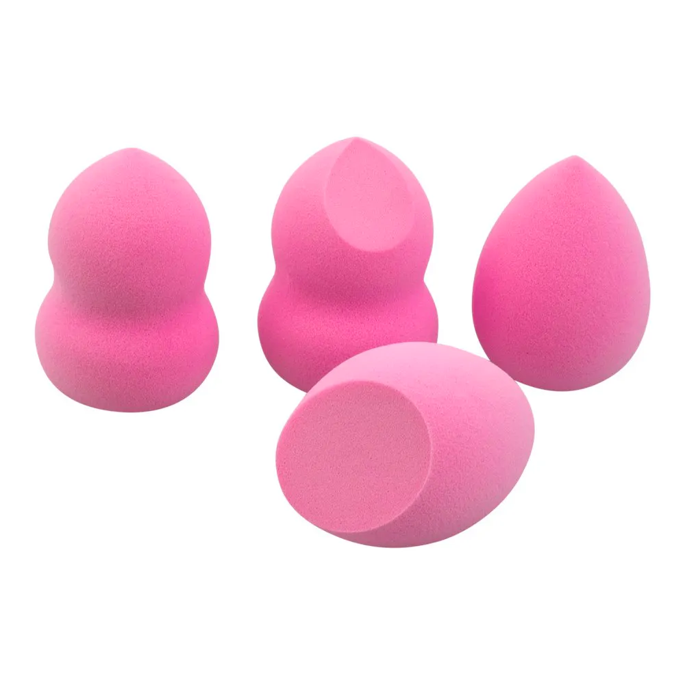 Basics Makeup Sponge Blender Set Light Pink 4 pcs