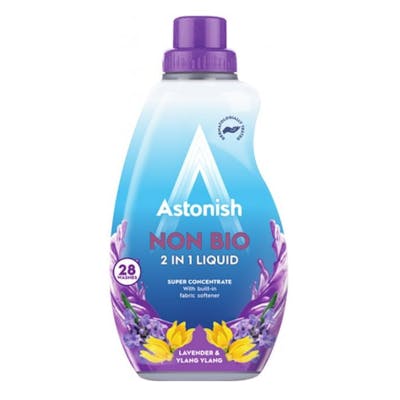 Astonish Non Bio Liquid Laundry Lavender & Ylang Ylang 840 ml