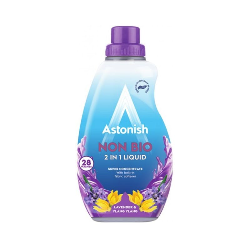Astonish Non Bio Liquid Laundry Lavender &amp; Ylang Ylang 840 ml