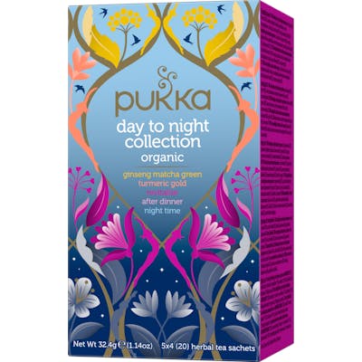 Pukka Day To Night Tea Collection Luomu 20 pussia