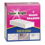 Super Bright Magic Erasers 4 pcs