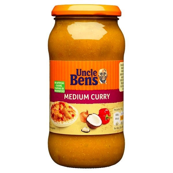 Uncle Ben's Medium Curry Sauce 450 g 1.59 EUR luxplus.nl