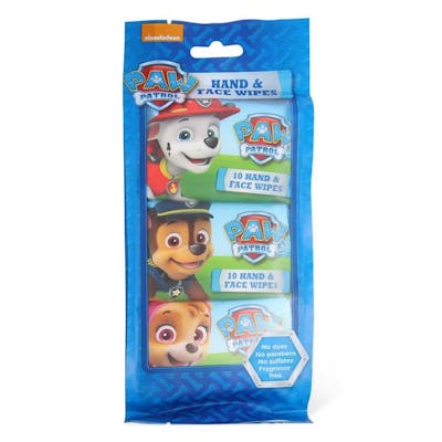 Nickelodeon Paw Patrol Hand & Face Wipes 3 x 10 st