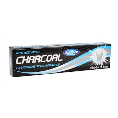 Beauty Formulas Active Charcoal Fluoride hammastahna 125 ml