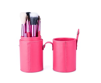 Basics Makeup Brush Set Pink 12 kpl