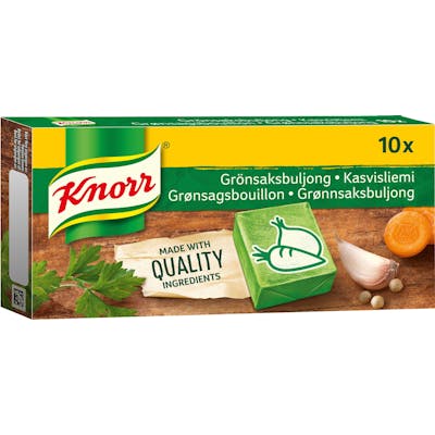 Knorr Grönsaksbuljong 10 st