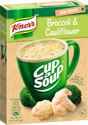 Knorr Broccoli &amp; Blomkålssoppa 3 x 15 g