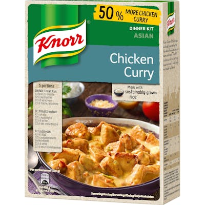 Knorr Currykyckling & Ris 487 g
