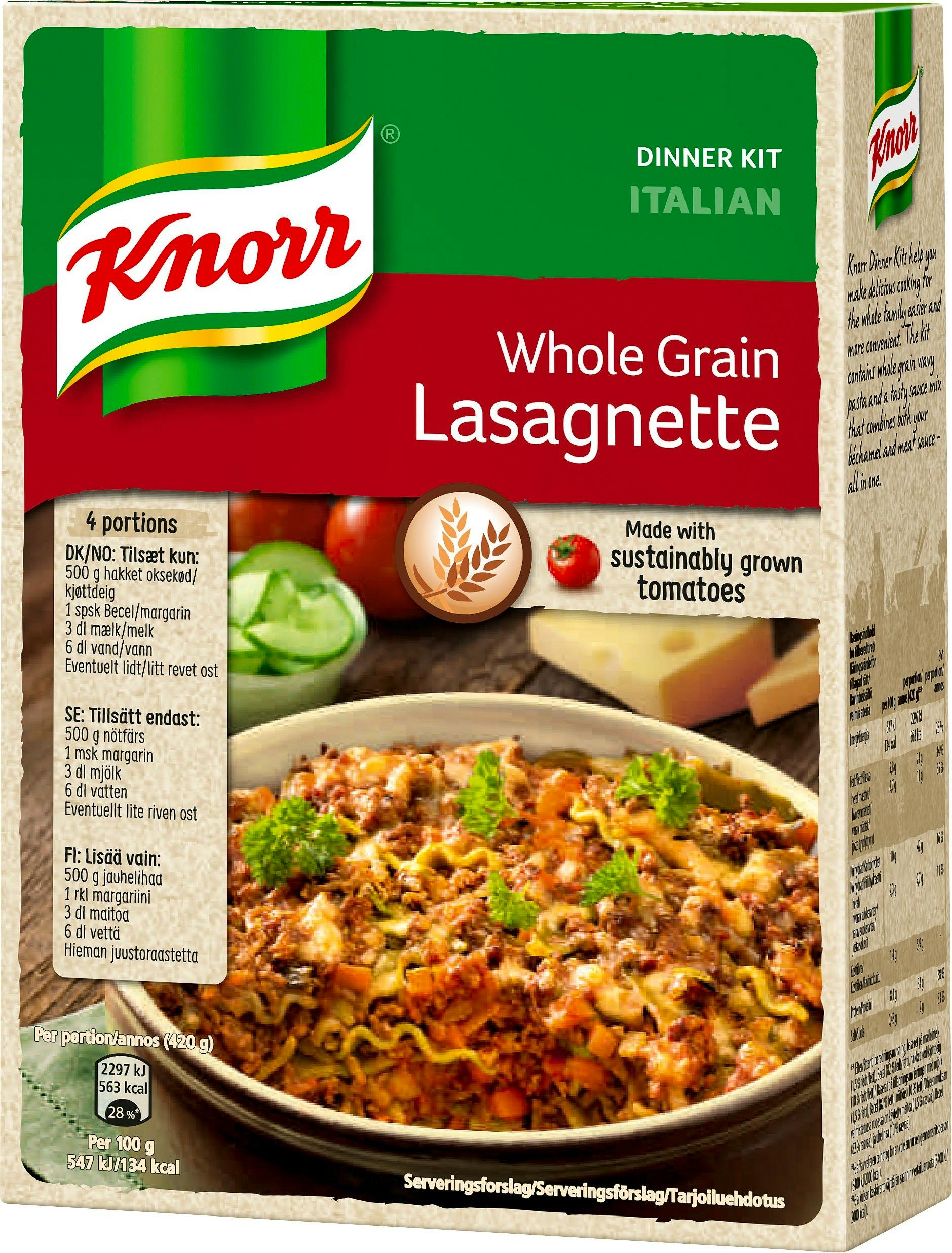 Knorr Whole Grain 270 g 2.99 EUR luxplus.nl