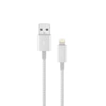 Moshi Integra USB-A Charge Cable with Lightning Jet Silver 1,2 m