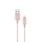 Moshi Integra USB-A Charge Cable with Lightning Golden Rose 1,2 m