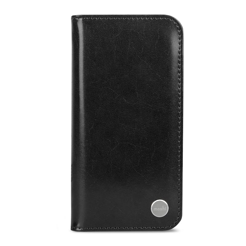 Moshi Overture Leather Wallet Case iPhone X/XS Charcoal Blak iPhone X/XS