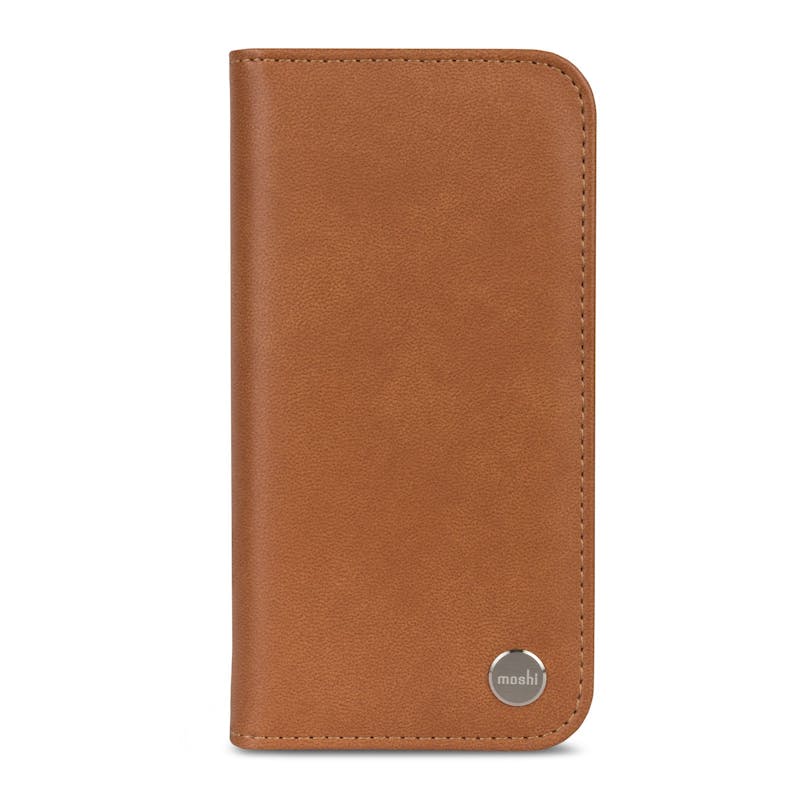 Moshi Overture Leather Wallet Case iPhone X/XS Caramel Brown iPhone X/XS