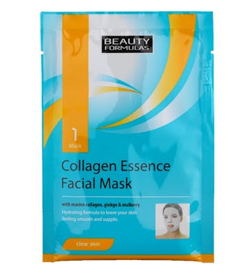 Beauty Formulas Collagen Essence Facial Mask 1 pcs