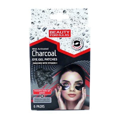 Beauty Formulas Charcoal Eye Gel Patches 6 par