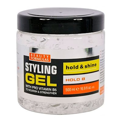 Beauty Formulas Hold &amp; Shine Styling Gel 500 ml