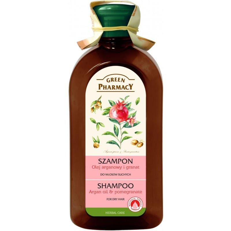 Green Pharmacy Argan Oil &amp; Pomegranate Shampoo Dry Hair 350 ml