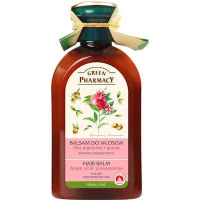 Green Pharmacy Argan Oil &amp; Pomegranate Hair Balm Dry Hair 300 ml