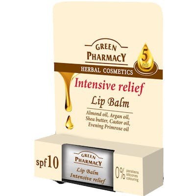 Green Pharmacy Intensive Relief 5 Oils Lip Balm SPF10 4,8 g