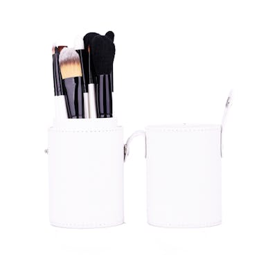 Basics Makeup Brush Set White 12 stk