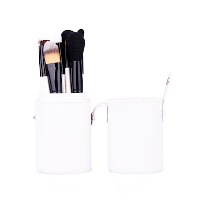 Basics Makeup Brush Set White 12 st