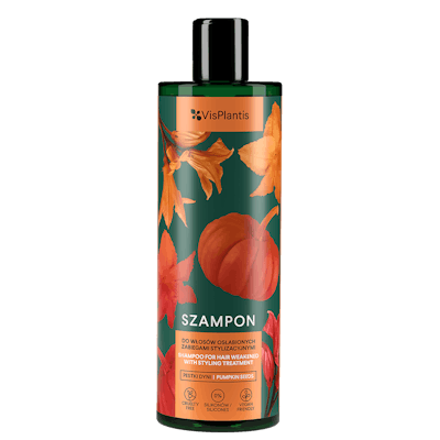 Vis Plantis Pumpkin Seed Oil Shampoo Weak Hair 400 ml