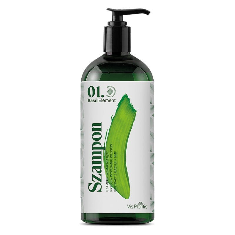 Basil Element Strengthening Anti Hair Loss Shampoo 500 ml