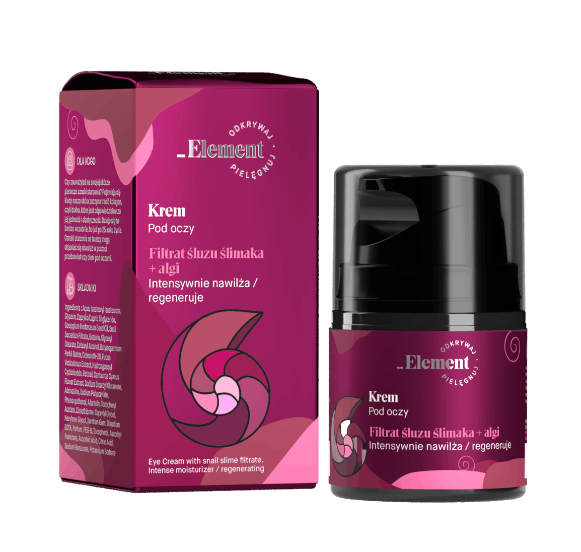 Element Snail Slime Age Defying Eye Cream 30 ml £3.45