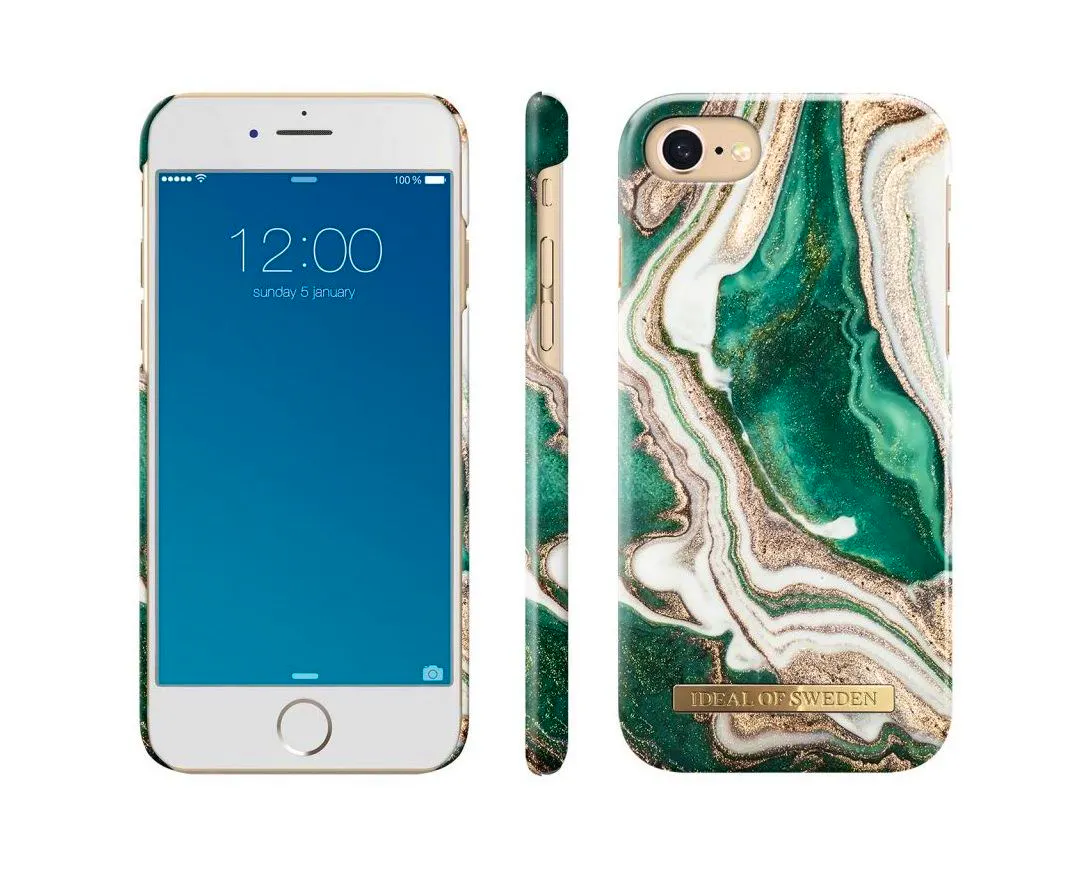 iDeal Of Sweden Fashion Case iPhone 6/6S/7/8 Golden Jade Marble 1 pcs