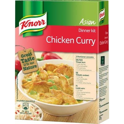 Knorr Kana & Curry riisi 321 g