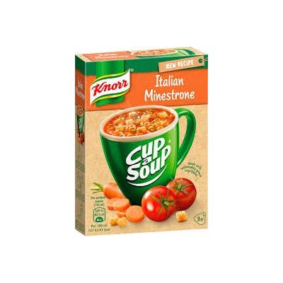 Knorr Italiensk Minestrone Soppa 3 x 19 g