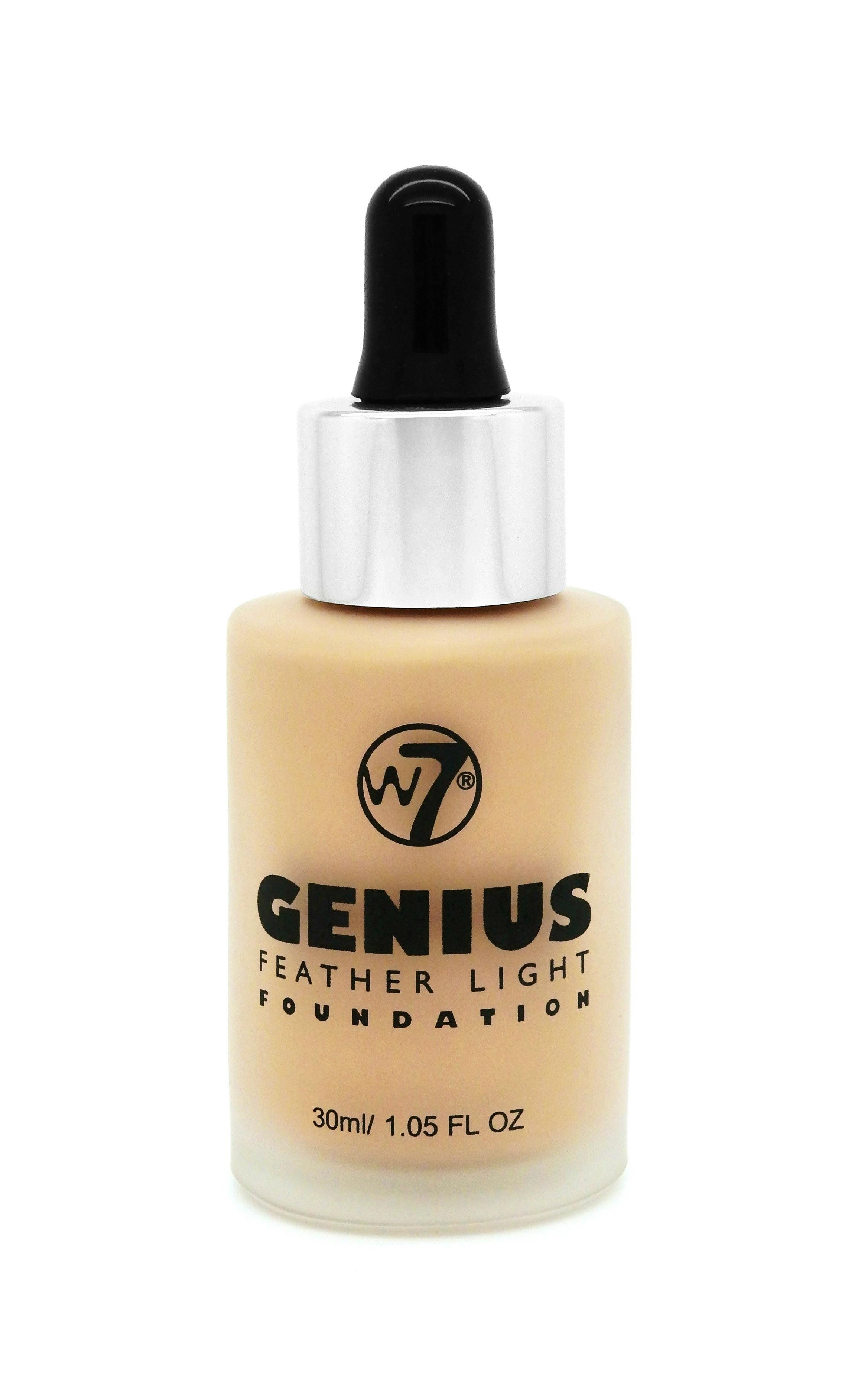 W7 Genius Foundation Fresh Beige 30 ml