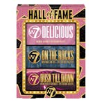 W7 Hall Of Fame Eyeshadow Palette 3 st