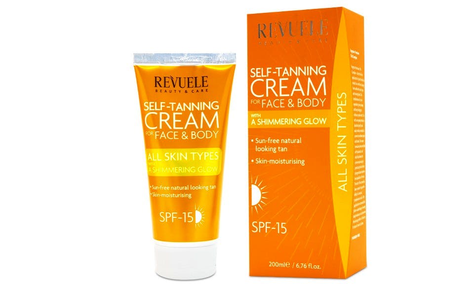 Revuele SelfTanning Cream Shimmer Glow 200 ml £3.99