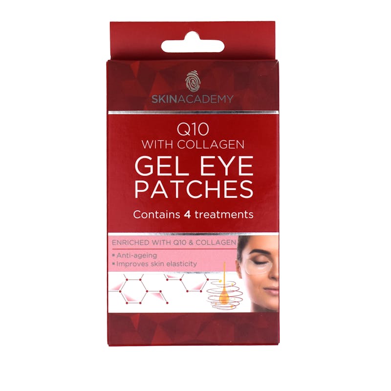 Skin Academy Q10 Collagen Gel Eye Patches 4 par