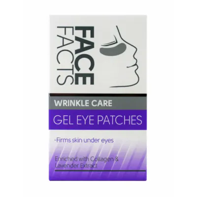 Face Facts Wrinkle Care Gel Eye Patches 4 pairs