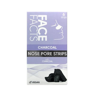 Skin Academy Deep Cleansing Charcoal Nose Pore Strips 6 stk