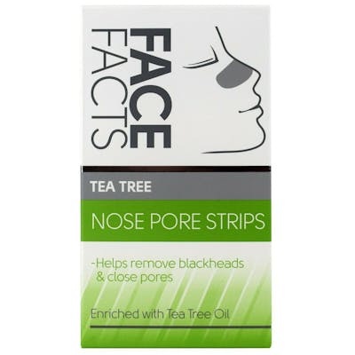 Face Facts Deep Cleansing Tea Tree Nose Pore Strips 6 st