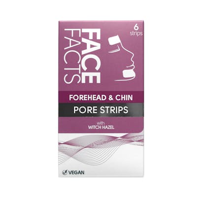 Face Facts Cleansing Chin & Forehead Strips 6 st
