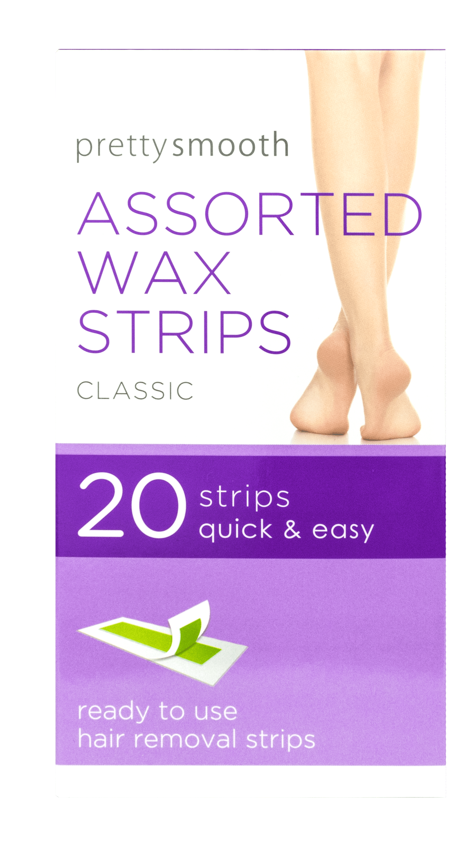 Pretty Smooth Assorted Wax Strips 20 st 1.19 EUR luxplus.nl
