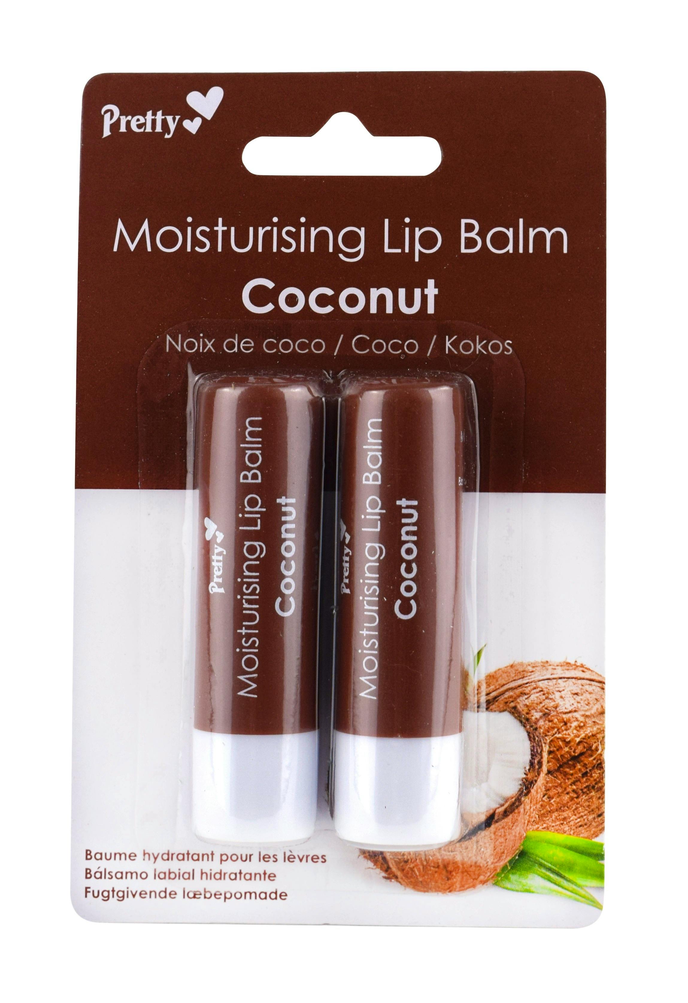 Pretty Moisturising Lip Balm 2 x 4,3 g -