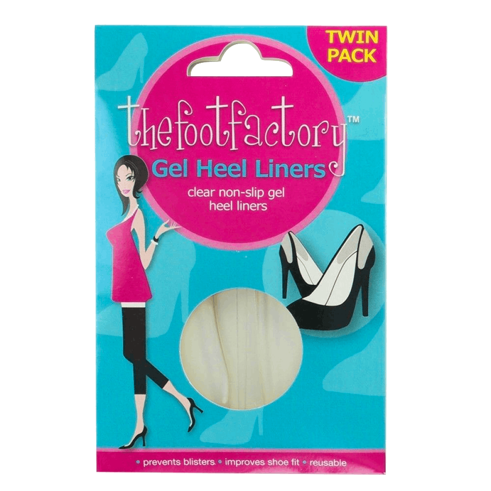 The Foot Factory Gel Heel Liners 2 paar 1.39 EUR luxplus.nl
