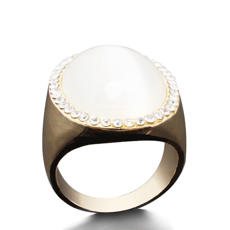 Everneed Ibi Oversize Opal Ring 17 mm