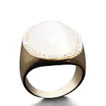 Everneed Ibi Oversize Opal Ring 18 mm