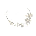 Everneed Andrea Floral &amp; Pearl Hair Band 28 cm